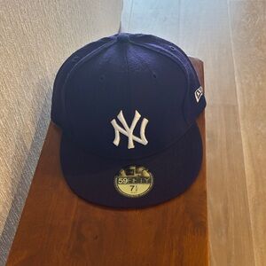 New Era Dark Purple 59Fifty Yankees Baseball Cap